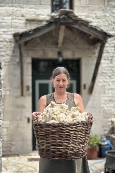 ακατέργαστο μαλλί